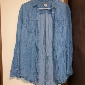 A NEW DAY | blue button down